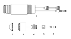 Комплектующие к аппарату плазменной резки Thermal Dynamics, для плазматрона Maximizer 300 / Merlin 1000, 3000, 6000, 6000 GST